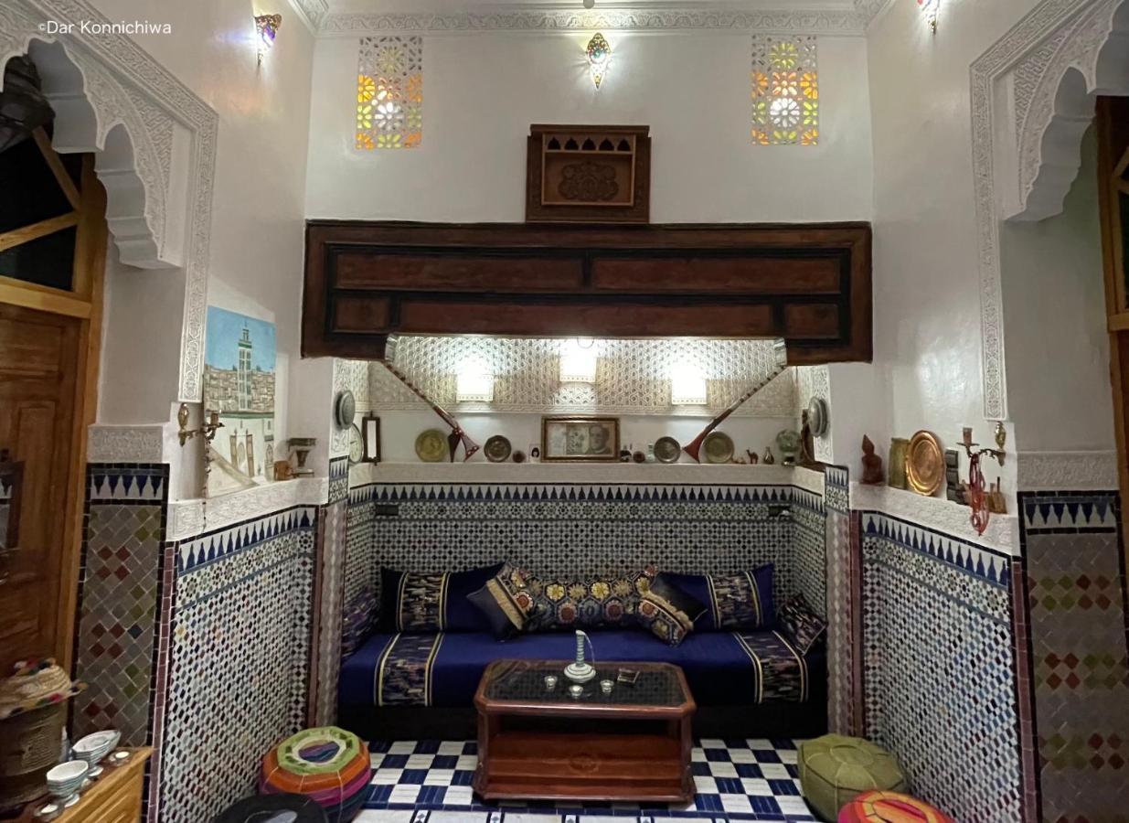 Riad Dar Konnichiwa Fès Exterior foto