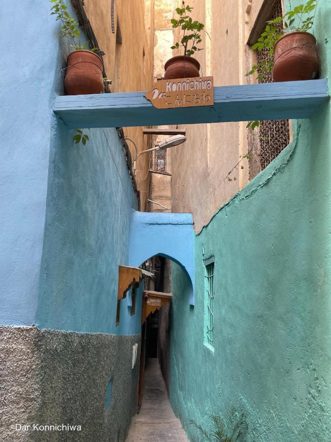 Riad Dar Konnichiwa Fès Exterior foto